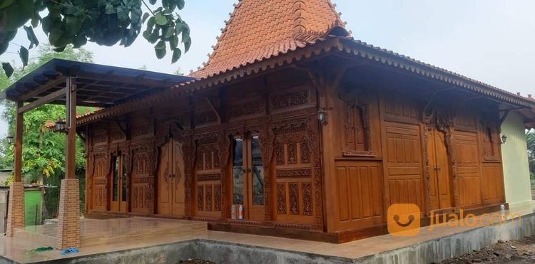 RUMAH JAWA JOGLO KAYU JATI