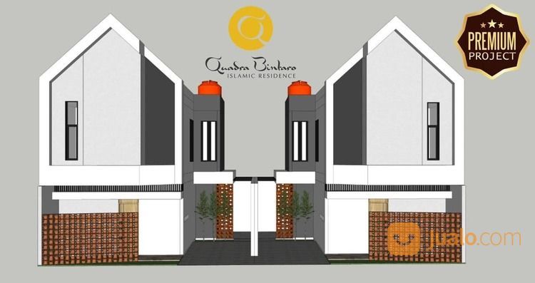 PERUMAHAN CLUSTER SYARIAH DI BINTARO | QUADRA BINTARO ISLAMIC RESIDENCE