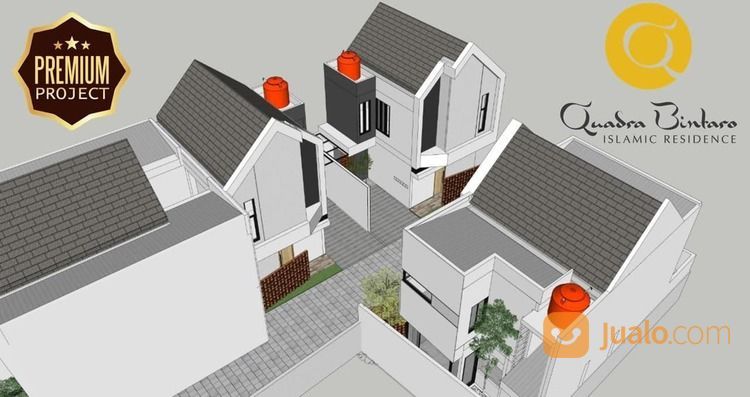 PERUMAHAN CLUSTER SYARIAH DI BINTARO | QUADRA BINTARO ISLAMIC RESIDENCE