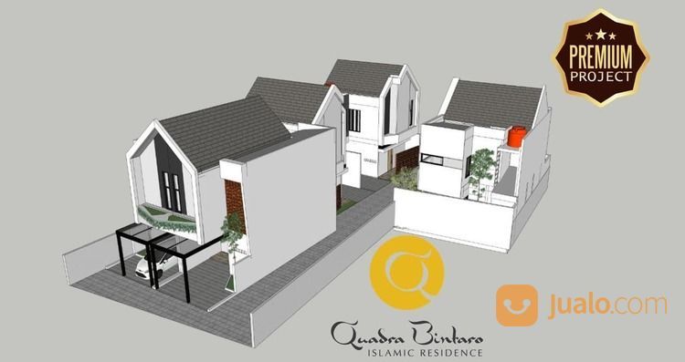 PERUMAHAN CLUSTER SYARIAH DI BINTARO | QUADRA BINTARO ISLAMIC RESIDENCE