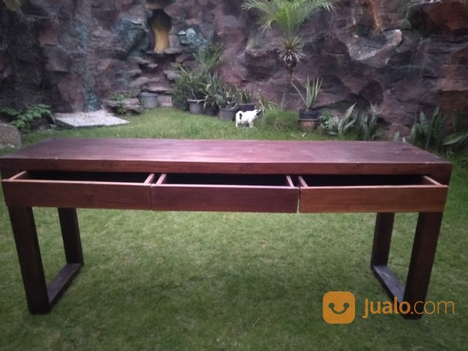 Meja Panjang Kayu Jati