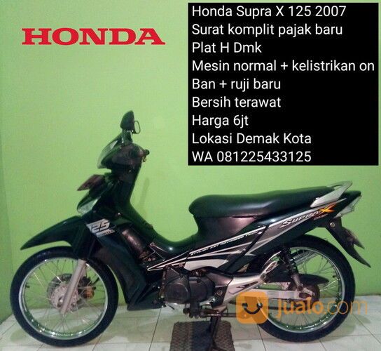 Honda Supra X 125 Tahun 2007