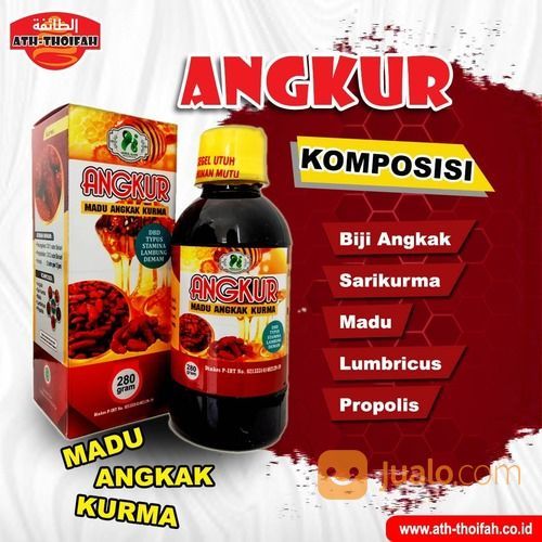 ANGKUR Madu Angkak Kurma / Obat Demam DBD Tipes Meningkatkan Trombosit