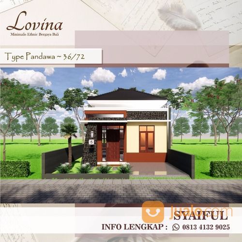 Perumahan Lovina Karangpawitan Garut Jawa Barat Minimalis Etnic Bali