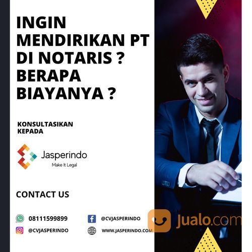 BIAYA PENDIRIAN PT DI NOTARIS