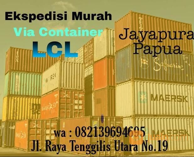 Pengiriman Barang Via Container LCL Kapal Barang Tujuan Ke Seluruh Papua