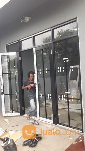 Partisi Penyekat Ruang Aluminium Indoor Out door