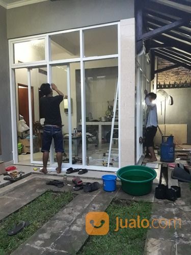 Partisi Penyekat Ruang Aluminium Indoor Out door