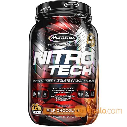 MuscleTech Nitro Tech 2.2 Lbs / 2.2lb 2.2lbs Iso Isolate Lb Nitrotech Whey