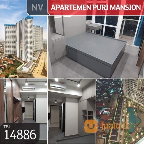 Apartemen Puri Mansion, Tower C, Kembangan, Jakarta Barat, 26 M, Lt 27, HGB