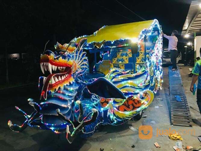 Odong Odong Usaha Keliling Kereta Carry Dragon Naga