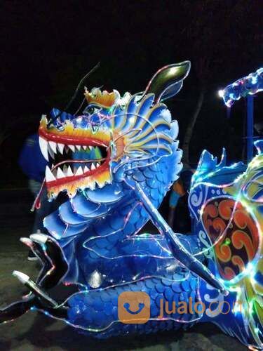 Odong Odong Usaha Keliling Kereta Carry Dragon Naga