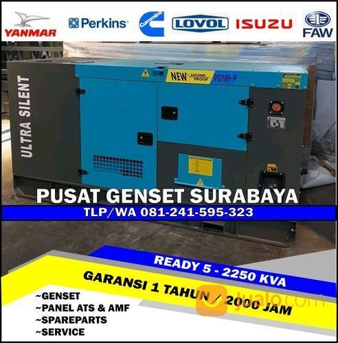 Genset Silent Perkins 45 KVA