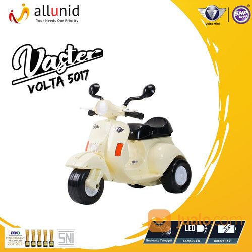 MURAH!! Mainan Anak Vespa Aki Volta Vaster 5017