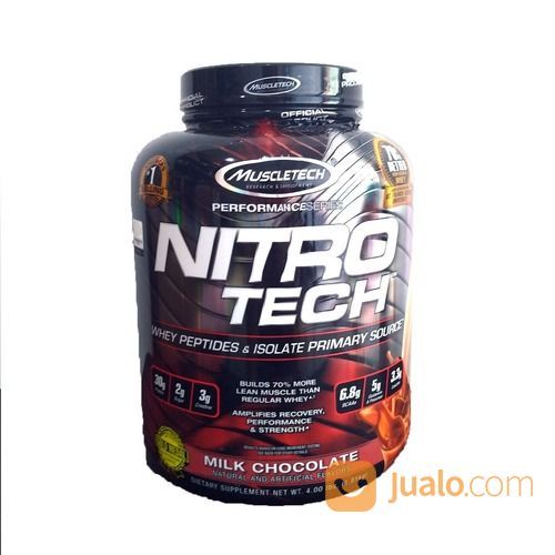 MuscleTech Nitro Tech 4 Lbs / 4lb 4lbs Iso Isolate Lb Nitrotech Whey