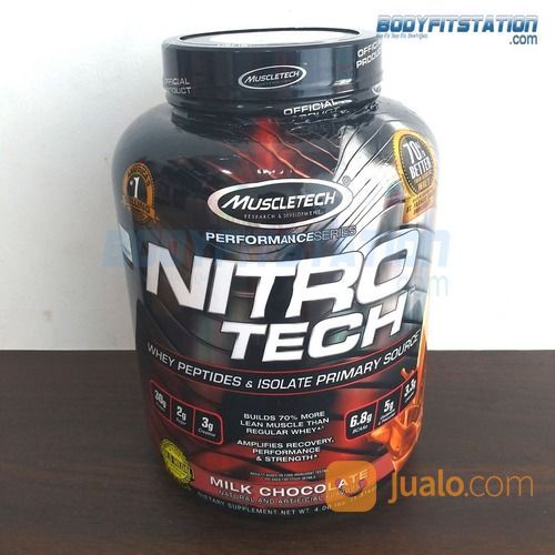 MuscleTech Nitro Tech 4 Lbs / 4lb 4lbs Iso Isolate Lb Nitrotech Whey