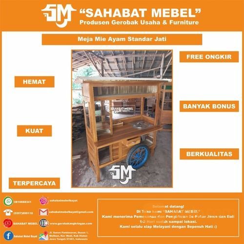 Gerobak Mie Ayam - Rombong Mie Ayam