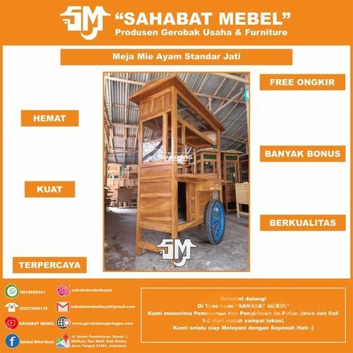 Gerobak Mie Ayam - Rombong Mie Ayam