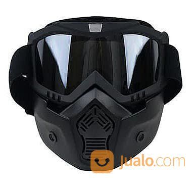 Google Mask Helm Motor Kaca Mata Motor Kacamata Airsoft Gun Paint Ball