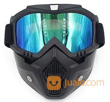 Google Mask Helm Motor Kaca Mata Motor Kacamata Airsoft Gun Paint Ball