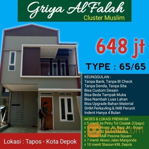 Perumahan Cimanggis Depok | GRIYA AL FALAH CIMANGGIS