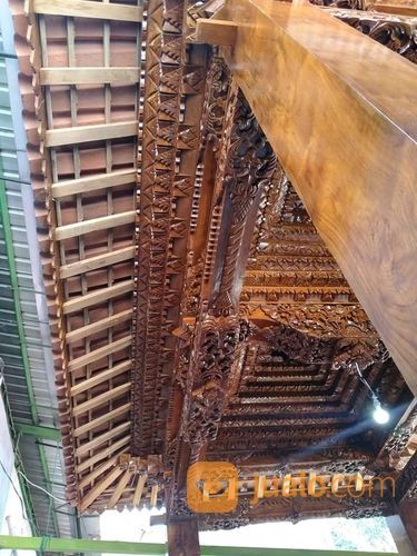 Joglo Pendopo Ukuran 10 X 12 Tumpang Sari Ukir