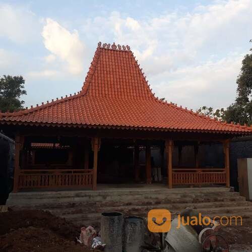 Joglo Pendopo Bahan Kayu Jati Ukir Tumpangsari