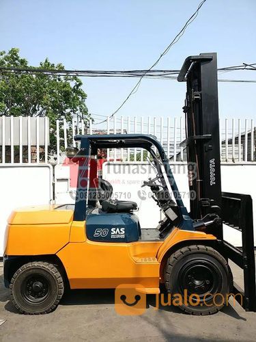 Forklift Seri 7 5 Ton Bahan Bakar Solar Engine Diesel Berkualitas