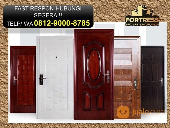 (0812-9000-8785 ) Pintu Baja FORTRESS, Pintu Aluminium Eden, Pintu Aluminium Engsel Tanam,