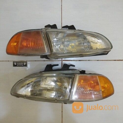 Headlamp Lampu Depan OEM Honda Civic Genio Bahan Kaca 1SET Kiri Kanan