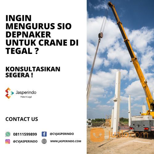 SURAT IZIN OPERATOR CRANE DEPNAKER TEGAL