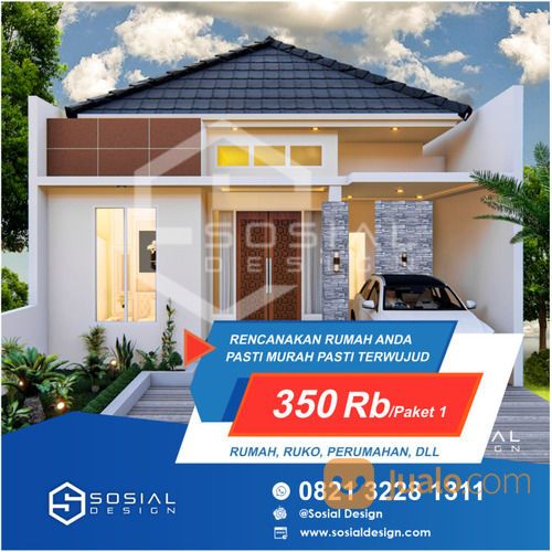 Desain Rumah Jogja / Yogyakarta | Jasa Arsitek Rumah Yogyakarta