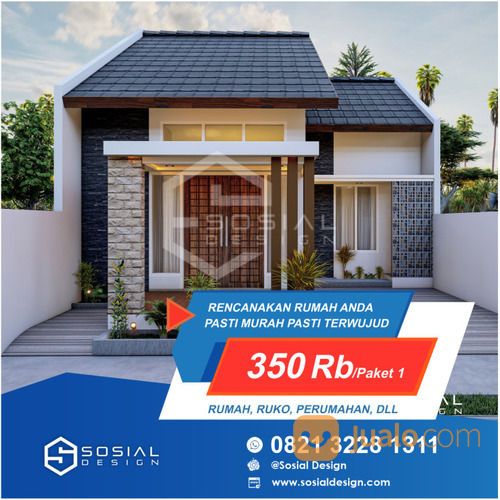 Desain Rumah Jogja / Yogyakarta | Jasa Arsitek Rumah Yogyakarta