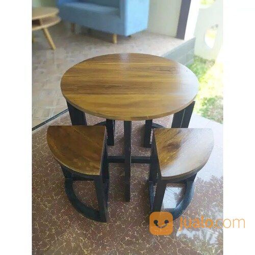 Meja Kursi Untuk Warkop/Cafe Rangka Kayu