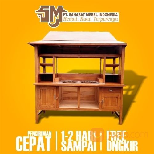 Gerobak Mie Ayam Bakso / Gerobak Mieso / Gerobak Mie Ayam Bakso Etalase 2 Joglo Jati