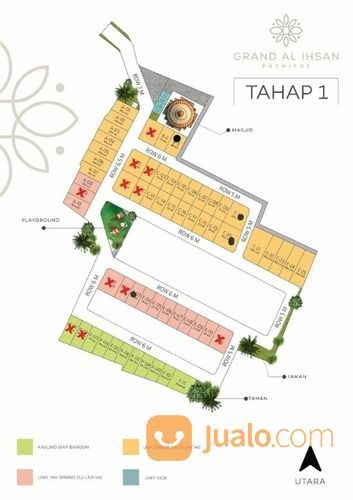 Grand Al Ihsan Premiere Rumah Bebas Banjir Cicilan Syariah