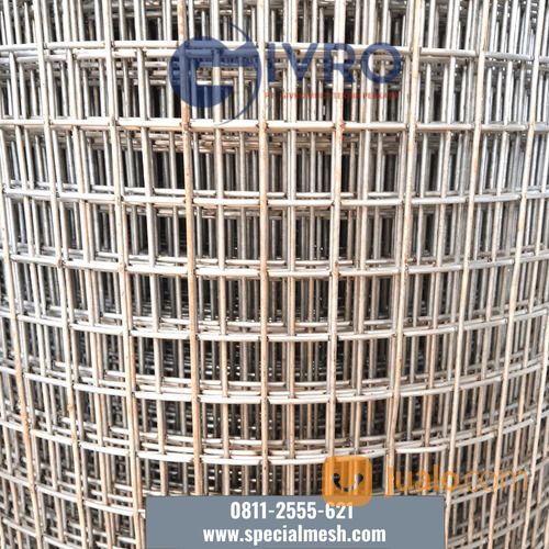 KAWAT RAM / KAWAT LOKET / KAWAT BURUNG / KAWAT KANDANG GALVANIS (Lub. 2,5 X 2,5 Cm)