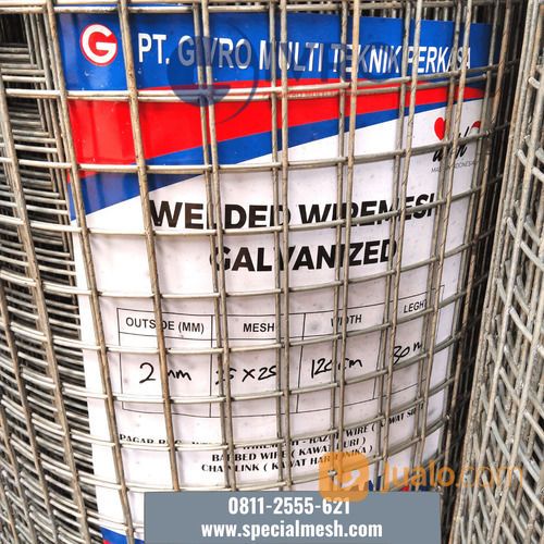 KAWAT RAM / KAWAT LOKET / KAWAT BURUNG / KAWAT KANDANG GALVANIS (Lub. 2,5 X 2,5 Cm)