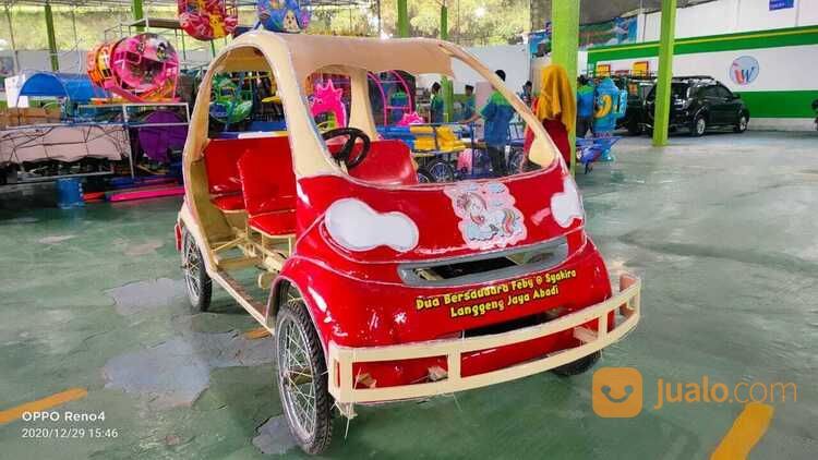 Wahana Mainan Odong Becak Cinta Jazz Kereta Mini Mobil