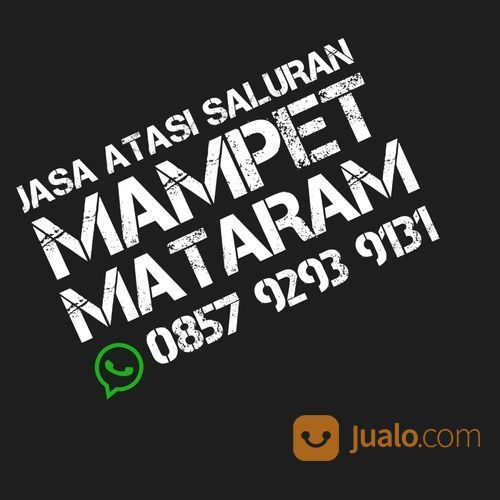 Jasa Saluran Air Mampet / Tersumbat Di Mataram Lombok Tanpa Bongkar & Kimia