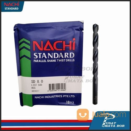 Mata Bor Besi Nachi 8mm / 8 Mm / 8.0mm / 8.0 Mm / 8,0mm / 8,0 Mm