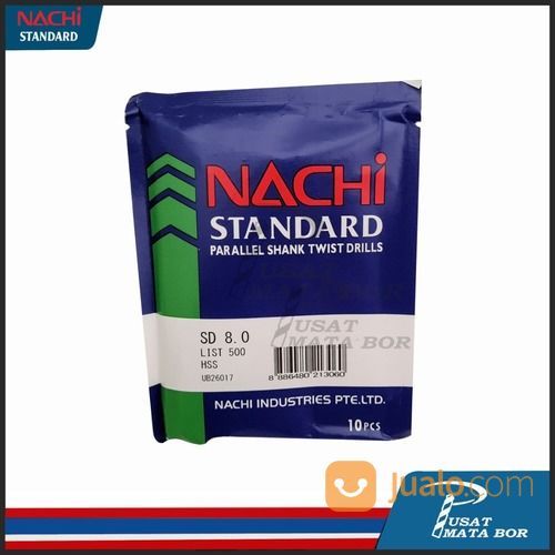 Mata Bor Besi Nachi 8mm / 8 Mm / 8.0mm / 8.0 Mm / 8,0mm / 8,0 Mm