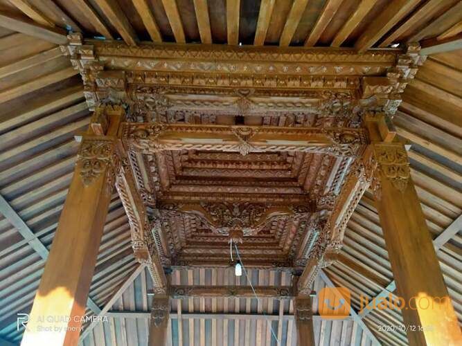 Pendopo Joglo Kayu Jati Ukir Tumpangsari