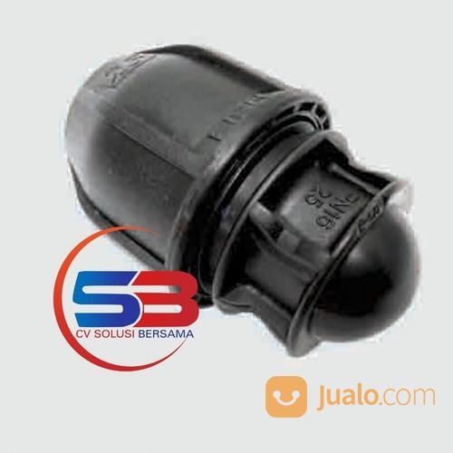 FITTING PIPA HDPE - END CAP PN 16 1/2" READY STOCK