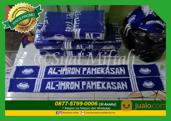 Produsen Syal Suporter Bola WA 0877-5799-0006 - Syal Rajut Miftah