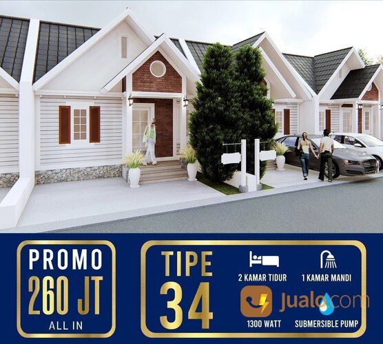 Rumah Cantik Gaya Eropa Promo DP 0% Di Soreang