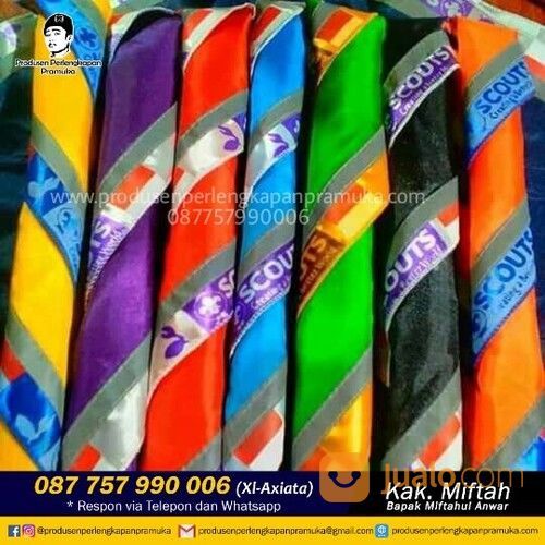 WA : 0877-5799-0006 SCARF PRAMUKA PENGGALANG Kedai Miftahul Anwar