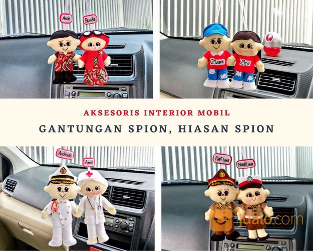 Gantungan Spion Mobil Lucu
