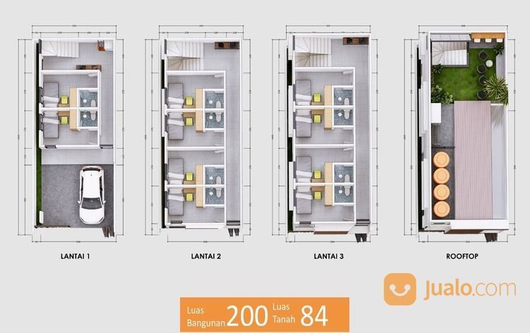 Investasi Kos-Kosan Hanya 300 Meter Ke Kampus UI Depok
