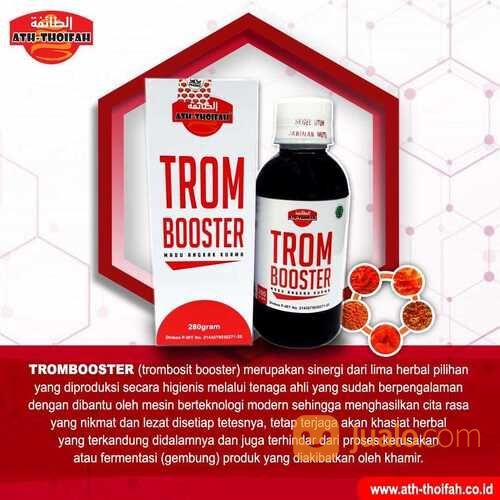 Trombooster Ath-Thoifah Menaikkan Dan Meningkatkan Trombosit